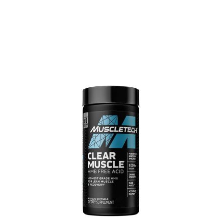 MUSCLETECH - CLEAR MUSCLE - HMB FREE ACID - 84 FOLYADÉKKAPSZULA - vásárlás, ár, rendelés online