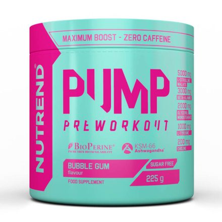 NUTREND Pump Preworkout 225g - vásárlás, ár, rendelés online