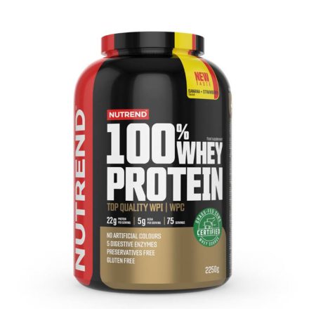 NUTREND 100% Whey Protein 2250g - vásárlás, ár, rendelés online