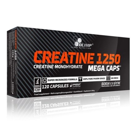 Olimp Creatine 1250 Mega Caps 120 kapszula - vásárlás, ár, rendelés online