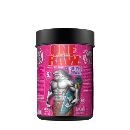 ZOOMAD LABS ONE RAW® CITRULLINE D L-MALATE (300 G, CSERESZNYE BOMBA) - vásárlás, ár, rendelés online