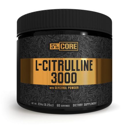 5% Nutrition CORE-L-Citrulline 234g Unflavored (Natúr) - vásárlás, ár, rendelés online